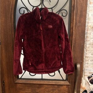 The North Face Deep Red Fleece Jacket